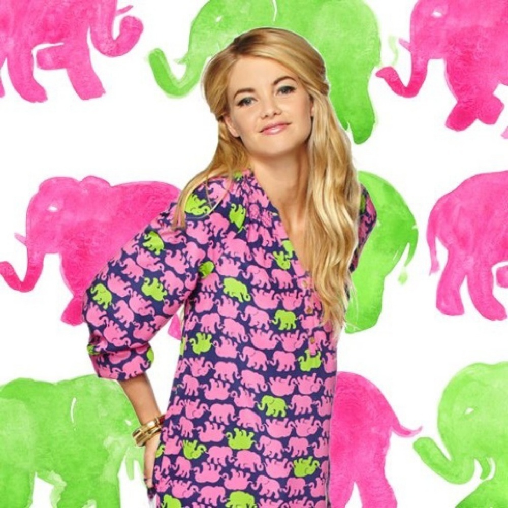 Lilly Pulitzer Elephant Elsa Top